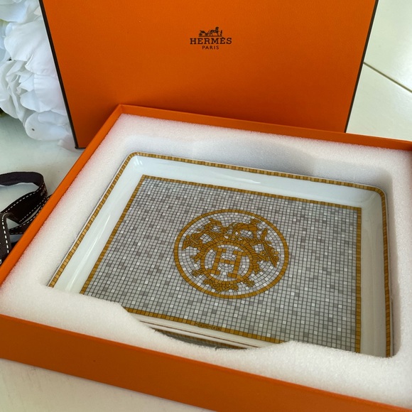 Hermes Porcelain Small Tray - Picture 6 of 14